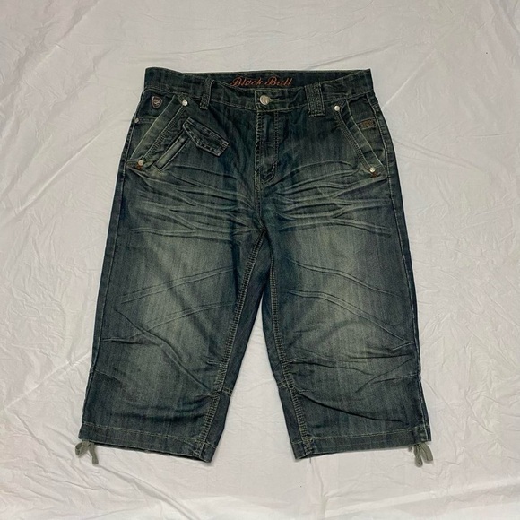 y2k denim jorts - Picture 1 of 6